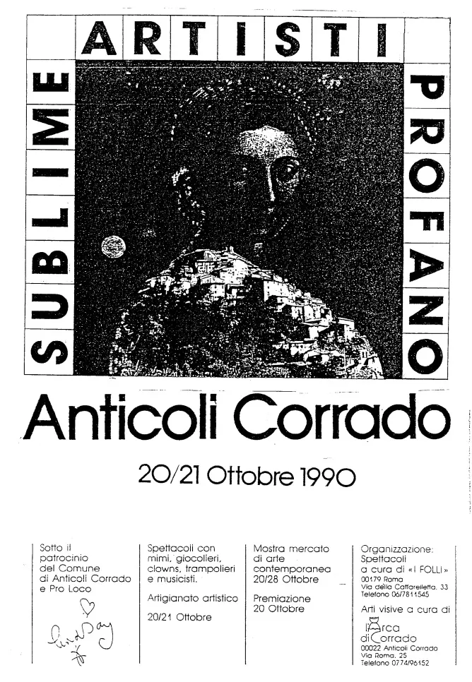 immagineper Artisti Sublime e Profano