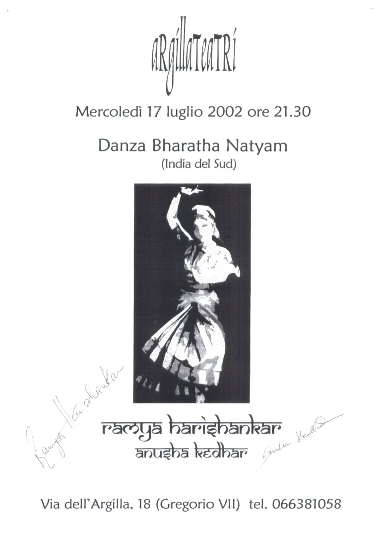 immagine per Ramya Harishankar. Danza Baratha Natyam