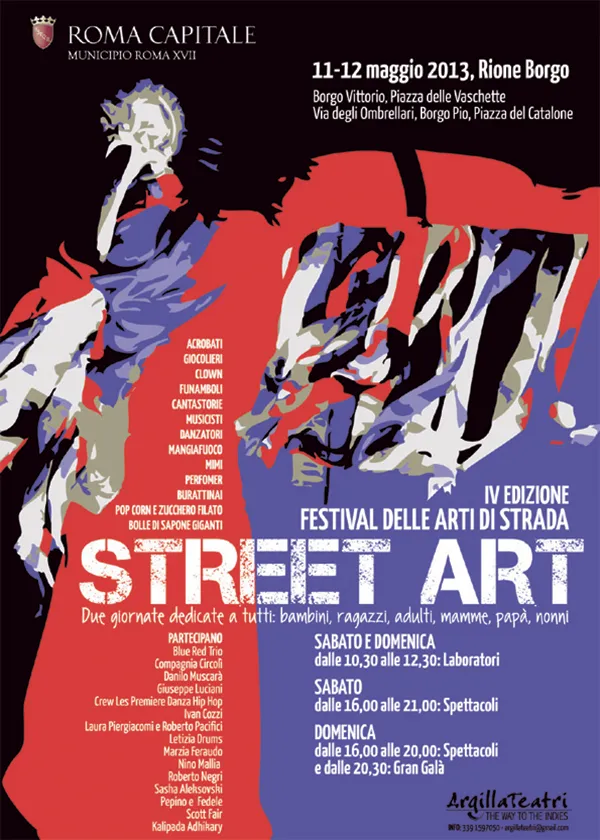 immagine per Street Art | IV Festival delle Arti di Strada al Rione Borgo - 11 e 12 maggio