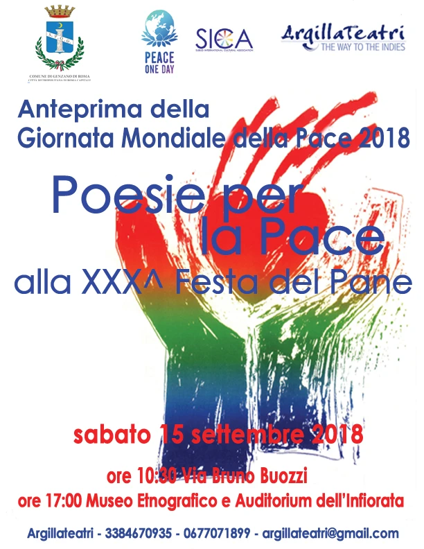 immagine per Poesie per la Pace alla XXXa Festa del Pane.
