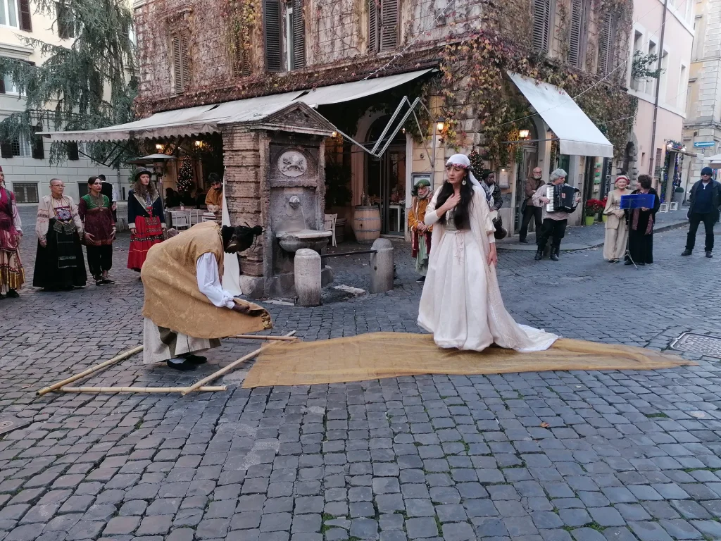immagine per un presepe vivente 2019