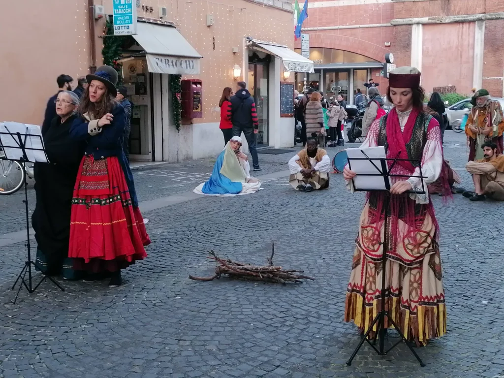 immagine per un presepe vivente 2019