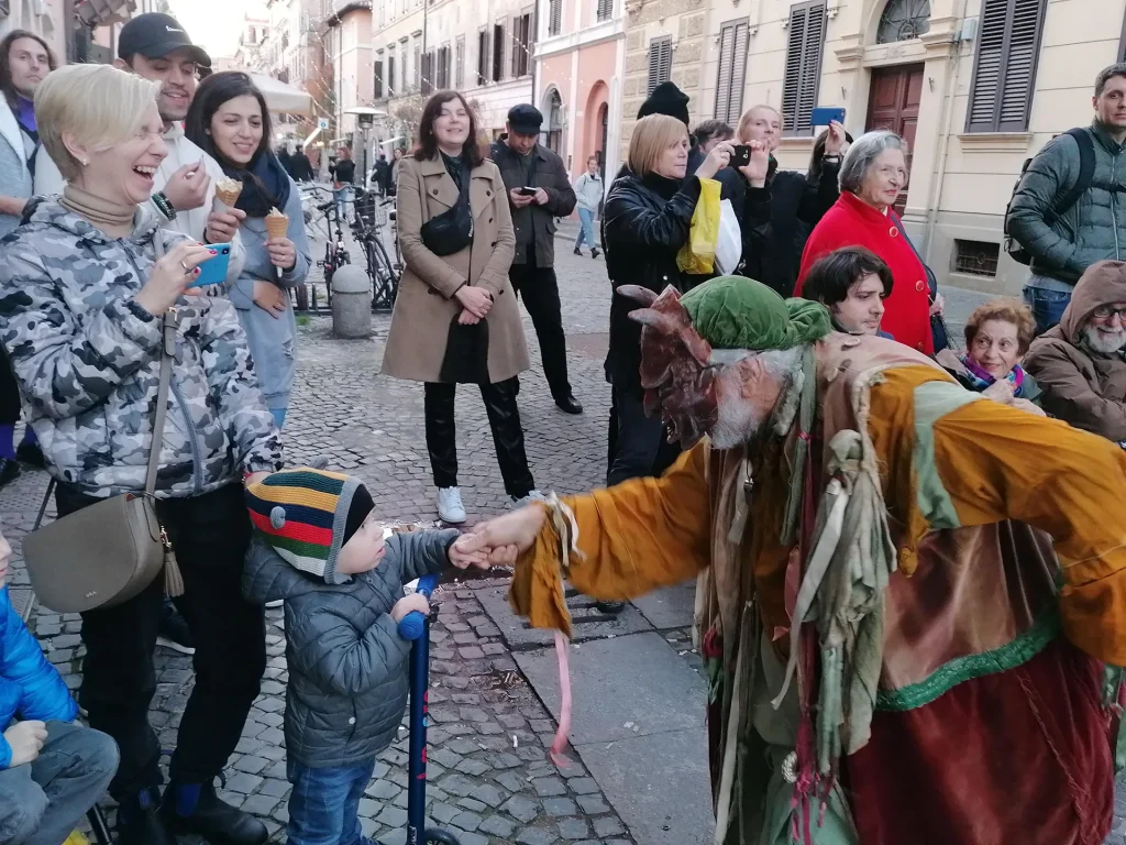 immagine per un presepe vivente 2019