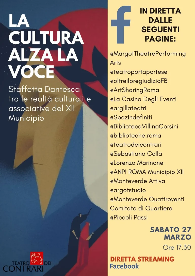 immagine per La cultura alza la voce