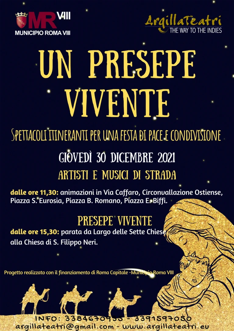 immagine per Un Presepe Vivente ritorna in piazza