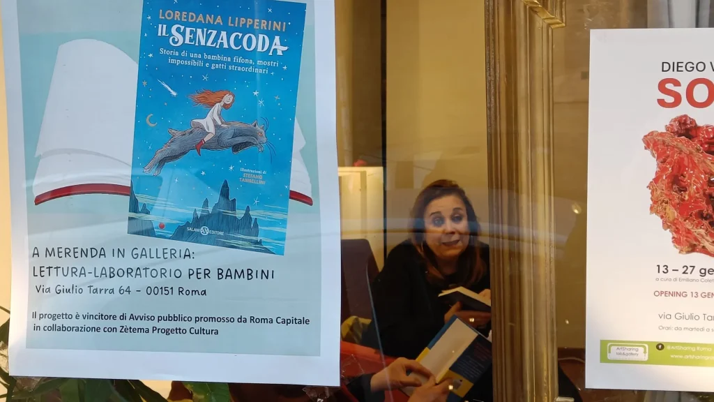 immagine per Merenda in Galleria. Lettura-Laboratorio de Il Senzacoda di Loredana Lipperini